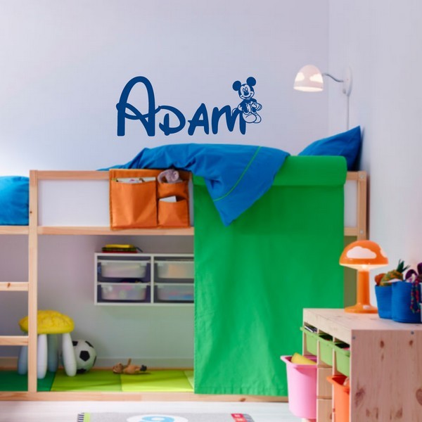 Voorbeeld van de muur stickers: Adam Mickey